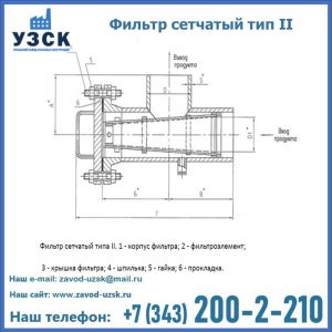 Фильтр сетчатый ФС по Т-ММ-11-2003 в Йошкар-Оле