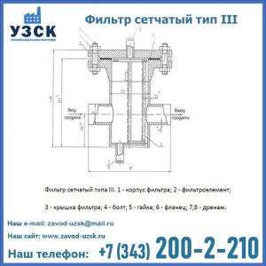 Фильтр сетчатый ФС по Т-ММ-11-2003 в Йошкар-Оле